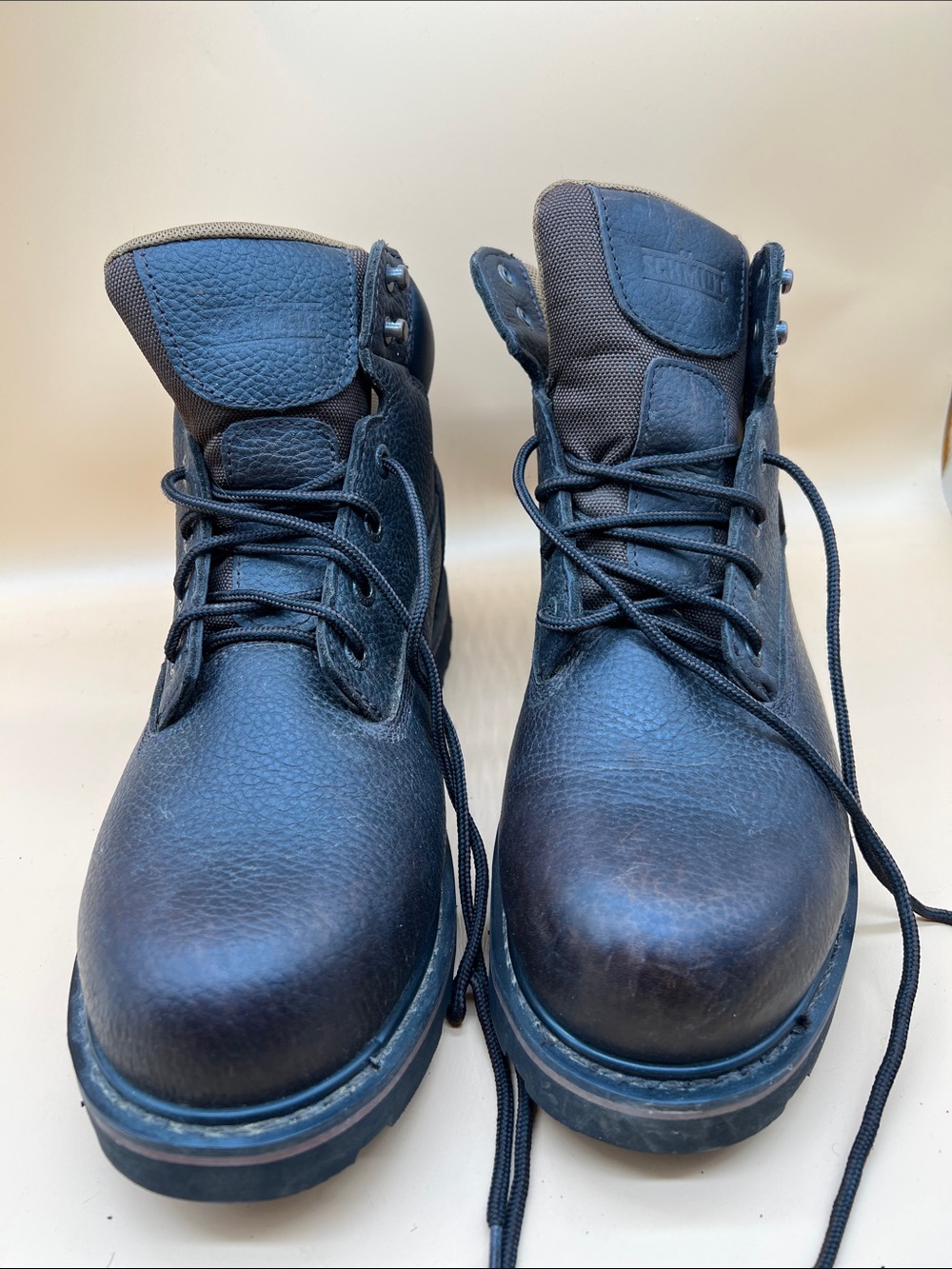 Schmidt Boots Men's 13M Workwear Soft Toe Lace Brown Leather